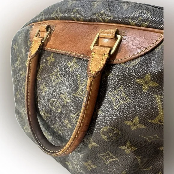 LOUIS VUITTON *Iconic Vintage Authentic DEAUVILLE MONOGRAM "J.Lo" Purse - Picture 12 of 16